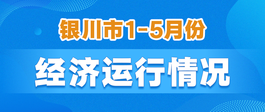 图解| 银川市1-5月份经济运行情况